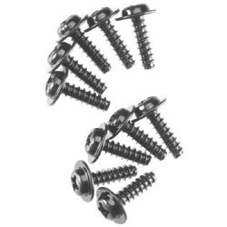 AXA1280 ServoFlange Screw M3x10mm Black Oxide (10)