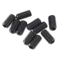 AXA0294 Set Screw M4x8mm Black (10)