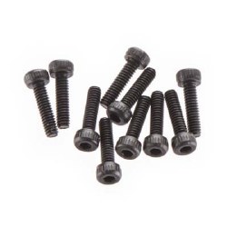 AX31066 Cap Head M2x8mm Black (10)