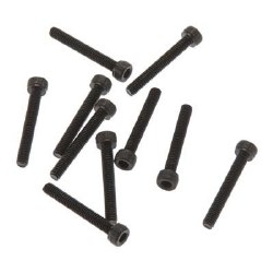 AX31399 M2.6x18mm Cap Head Screw Black (10)