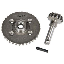 AX30401 Heavy Duty Bevel Gear Set 36T/14T