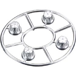 AX8080 Hub Cover Set Satin Chrome (4)