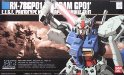 Bandai HGUC 1/144 #13 RX-78GP01 Gundam GP01 Zephyrantes "Gundam 0083"