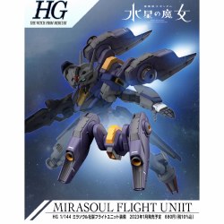 Bandai HG #13 1/144 Mirasoul Flight Unit 'Mobile Suit Gundam: The Witch from Mercury'