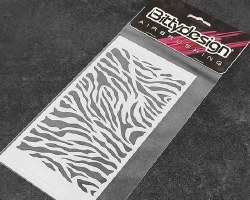 Vinyl Paint Stencil (Zebra)