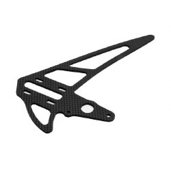 Unpainted CF Fin: Fusion 550