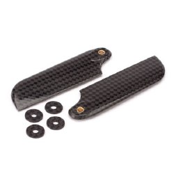 Tail Rotor Blade Set Carbon Fiber: B500 3D/X