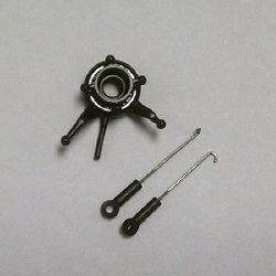 Swashplate with (2 ea.) Pushrods