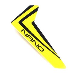 Yellow Vertical Fin w/decal: nCP X