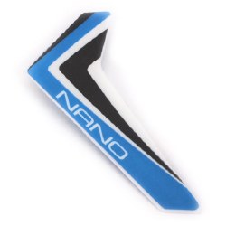 Blue Vertical Fin w/decal: nCP X