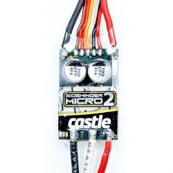 Mamba Micro X 12.6V ESC, 2A Peak BEC w/ 0808-8200KV Motor