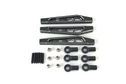 KAOS CNC Aluminum Front Upper & Lower Suspension Links (69mm, Black) (3pcs) F450