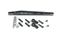KAOS CNC Aluminum Rear 4th Suspension Link Set (Upper Right, 117mm, Black/Silver) F450