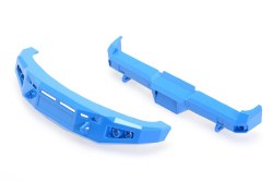 KAOS Daytona Blue Bumper Set, Front and Rear, for F250 or F450