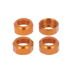 Shock Cap, Orange Anodized, for the Q & MT Series (4pcs)