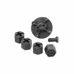 Wheel Hex, Direct Drive Spur Holder and Dust Plug, for the Q & MT Series