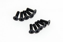 M3x10 Flat Head Hex Socket Screw (10pcs)