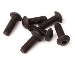 Button Head Screws, M4x12mm (6pcs)