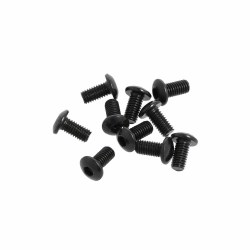 M3x6mm Button Head Hex Socket Screw (10pcs)