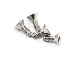 CRC 4-40x5/16" Stainless Steel Flat Head Screw (4)