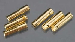 4mm  High Current CC Bullet Connector Set