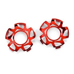 Clip-Lck Whl Face Red Chrm for Ripper 5.7 Whl (2)