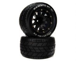 Bandito MT Belted 2.8 Mounted F/R 14mm Black (2)