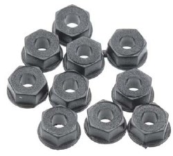 Plastic Shock Nut 3mm (10)