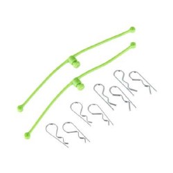 DUB2253 - Body Klip Retainers ( Lime Gre