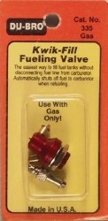 DUB335 - Kwik-Fill Fueling Valve, Gas