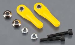DUB2161Y 4-40 Ball Links Yellow With Hardware