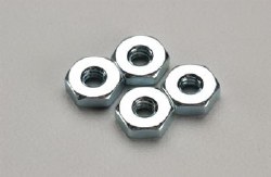DUB562 - Steel Hex Nuts,6-32