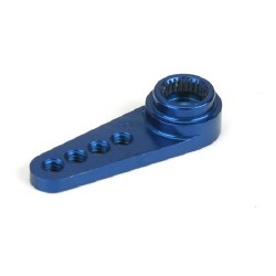 1/2 Machined Aluminum Servo Arm: Fut Blue, 25T