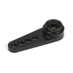 1/2 Machined Aluminum Servo Arm,Blk:JR/Air/KO 23T