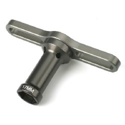 17mm T-Handle Hex Wrench: LST2, 1/8 Buggy/Truggy
