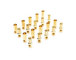 Gold Bullet Connector Set, 5.5mm (10)
