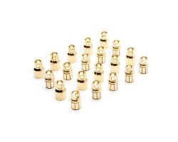 Gold Bullet Connector Set, 8.0mm (10)