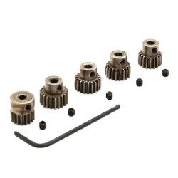 Pinion Gear Set: 17T. 18T, 19T, 20T, 21T x 48P