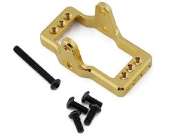 EcoPower CNC-Machined Brass Servo Mount for Traxxas? TRX-4M (Gold) (8g)