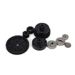 Transmission Plastic Gear Set: 1:10 2wd All