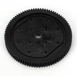 Spur Gear, 48P 87T:  1:10 2WD All
