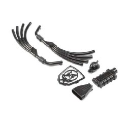 Motor, Exhaust & Grill Parts, Black: 1.9 Doomsday
