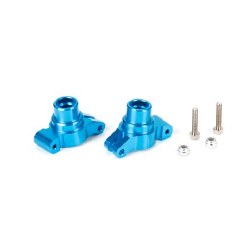 Hub Set, Rear, Aluminum: 1/18 4WD All