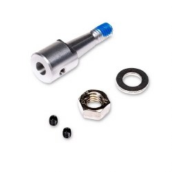 Rotor Motor Shaft w/Nut; 80mm EDF