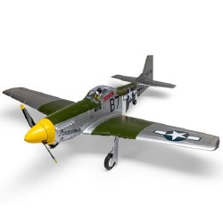 P-51D Mustang 1.0M BNF Basic with AS3X and SAFE Select