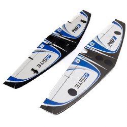Top and Bottom Wing Set: 4-Site 3D FF (Flat Foamy) 800mm