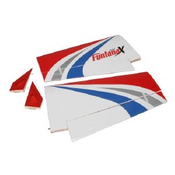 Wing Set with Ailerons: Mini Funtana X