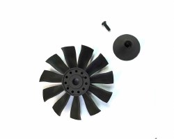 Ducted Fan Rotor with Hub: 64mm 11-Blade EDF