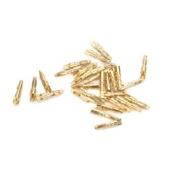 Gold Bullet Connector, Male, 2mm (30)