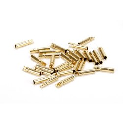 Gold Bullet Connector, Female, 2mm (30)